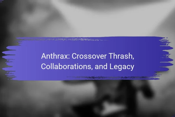 Anthrax: Crossover Thrash, Collaborations, and Legacy