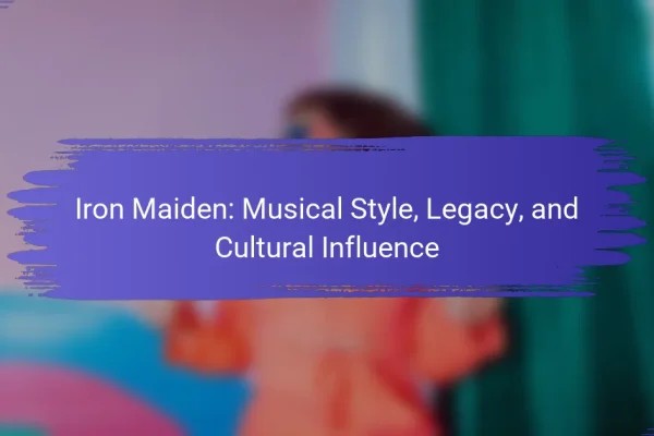 Iron Maiden: Musical Style, Legacy, and Cultural Influence